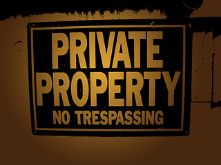 Image showing private property