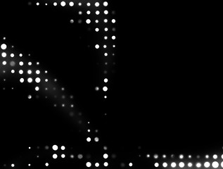 Image showing Abstact Halftone Dots