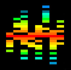 Image showing Rainbow Graphic Equalizer