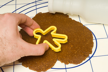 Image showing Making Cookies