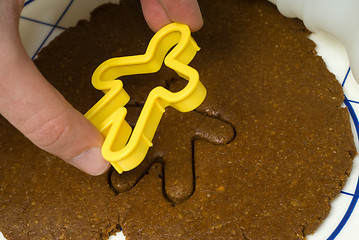 Image showing Gingerbread Man Cutout