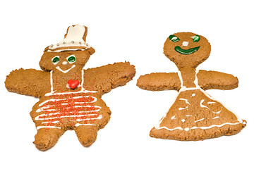 Image showing Gingerbread Couple