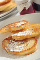 Image showing Polish doughnuts with sugar icing