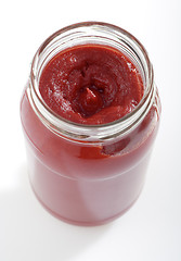 Image showing Jar with tomato paste