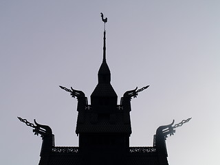 Image showing stave church