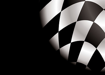 Image showing checkered corner blank