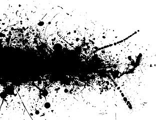 Image showing black banner spray