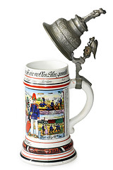 Image showing Vintage beer jug