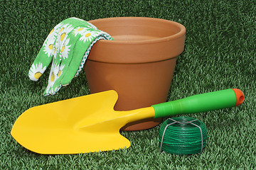 Image showing Gardening tools