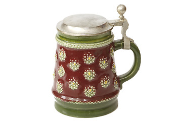 Image showing German beer jug