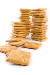 Image showing stacks of cookie