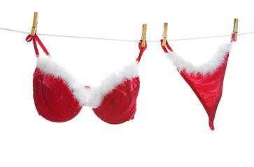 Image showing Christmas sexy underwear