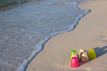 Image showing Florida sand beach