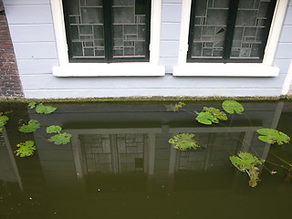 Image showing Delft reflections