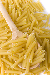 Image showing raw italian macaroni 