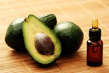 Image showing avocado essential oil
