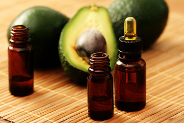 Image showing avocado essential oil