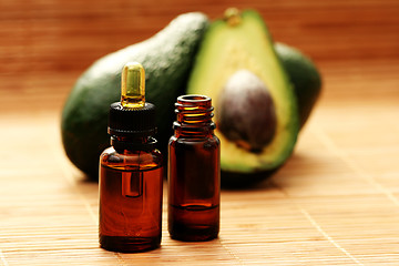 Image showing avocado essential oil