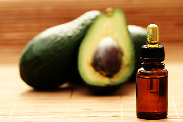 Image showing avocado essential oil