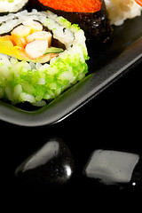 Image showing sushi plate