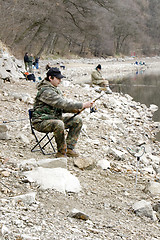 Image showing Fisherman