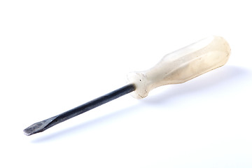 Image showing Old  Screwdriver