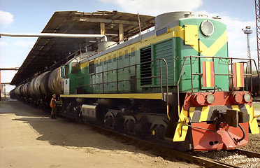 Image showing Transport, Diesel locomotive