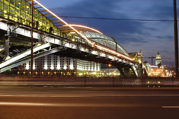 Image showing Evening Type of the bridge