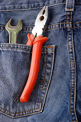 Image showing Tools, Instrument, Pliers, WRENCH