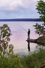 Image showing fisherman