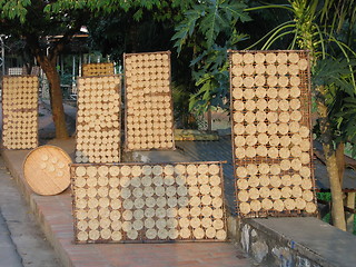 Image showing Rice pies. Luang Prabang. Laos