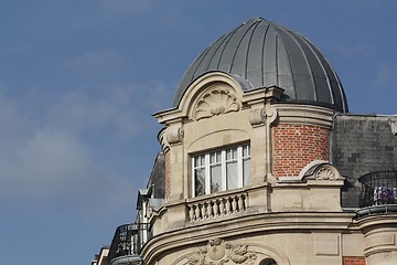 Image showing Top of ancient house