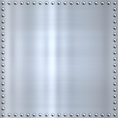 Image showing steel alloy metal background