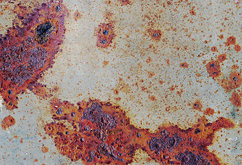 Image showing rusted metal background