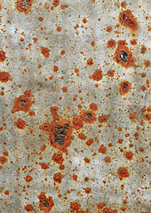 Image showing rusted metal background