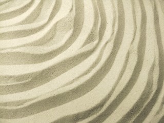 Image showing Sand ripples