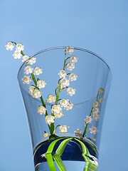 Image showing lily of the valley - detail