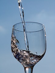Image showing Water and glass