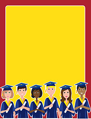 Image showing Graduation Border