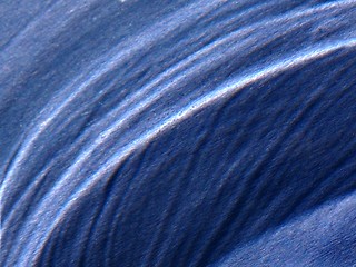 Image showing Blue abstract - fabric