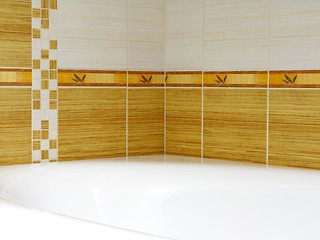 Image showing Detail of tiles