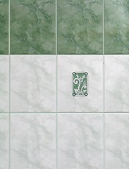 Image showing Detail of tiles