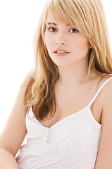 Image showing lovely teenage girl