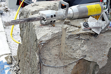 Image showing Drilling and cutting