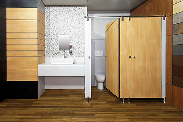 Image showing Public bathroom