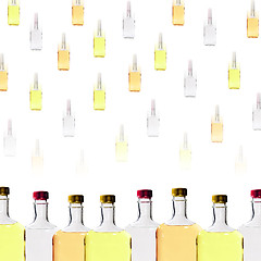 Image showing Alcohol Bottles Background