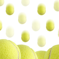 Image showing Tennis Ball Background