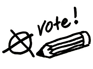 Image showing vote