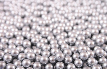 Image showing silver balls