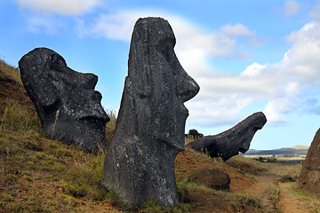 Image showing Easter island